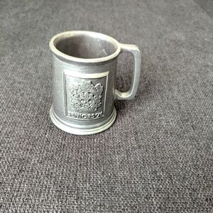 Vintage Seniors'76 Bonnabel Coffee Mug Stein/Silver Tankard Mug with Crest